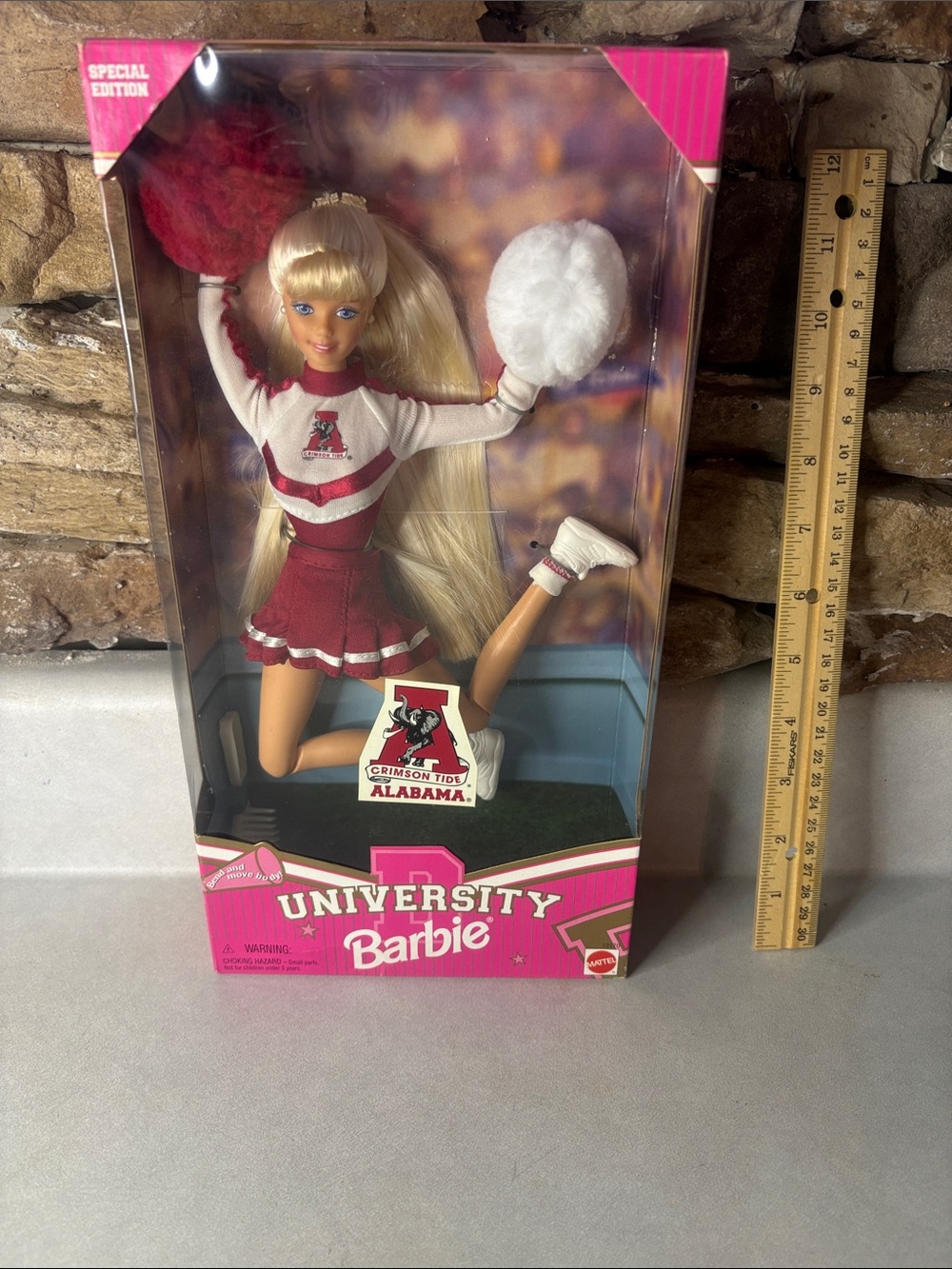 Collectible Barbie Mattel university Alabama